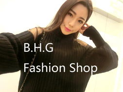 b.h.g 歐更紗拼接兔毛高領(lǐng)中長款套頭毛衣 毛腈混紗的時(shí)尚與實(shí)用結(jié)合