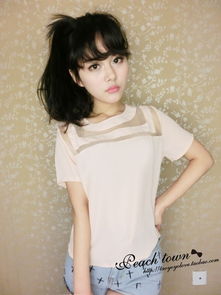 2013夏款甜美風(fēng)糖果色U型混紗雪紡衫 毛腈混紗的靈動(dòng)樂章